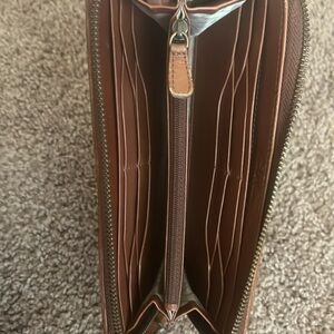 Cole Haan Genevieve Weave Large Continental Wallet